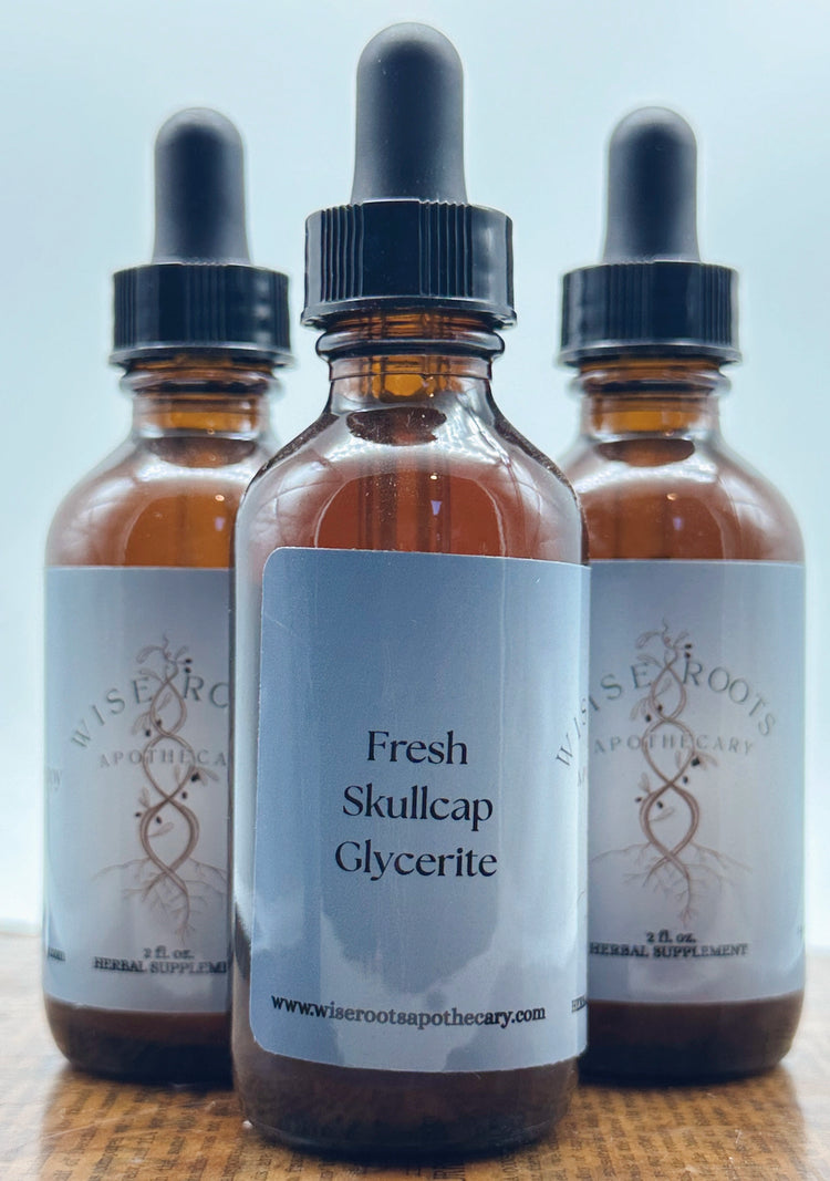 Fresh Skullcap Glycerite