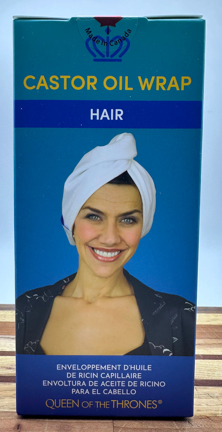 Castor Oil Hair Wrap