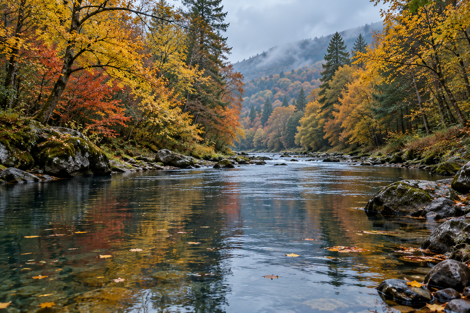 Moving with Autumn: Water, Emotion, and the Plants That Hold Us
