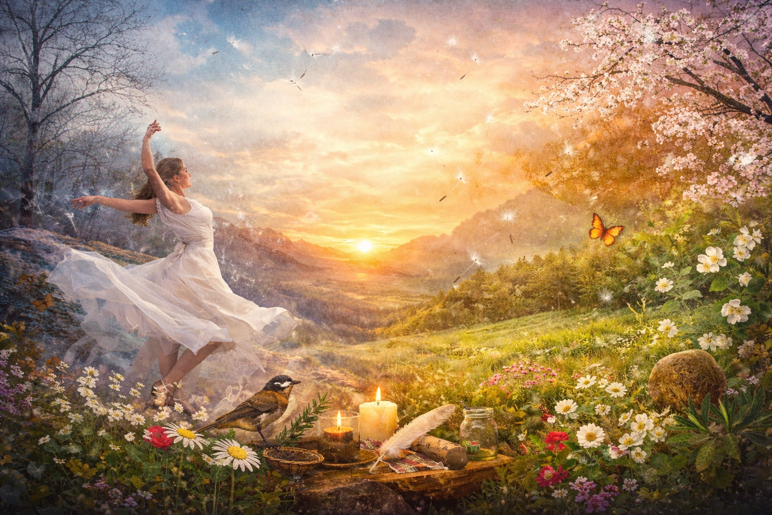 Spring Journey The Spring Equinox and the Power of Life Transitions: How to Move Thro ...