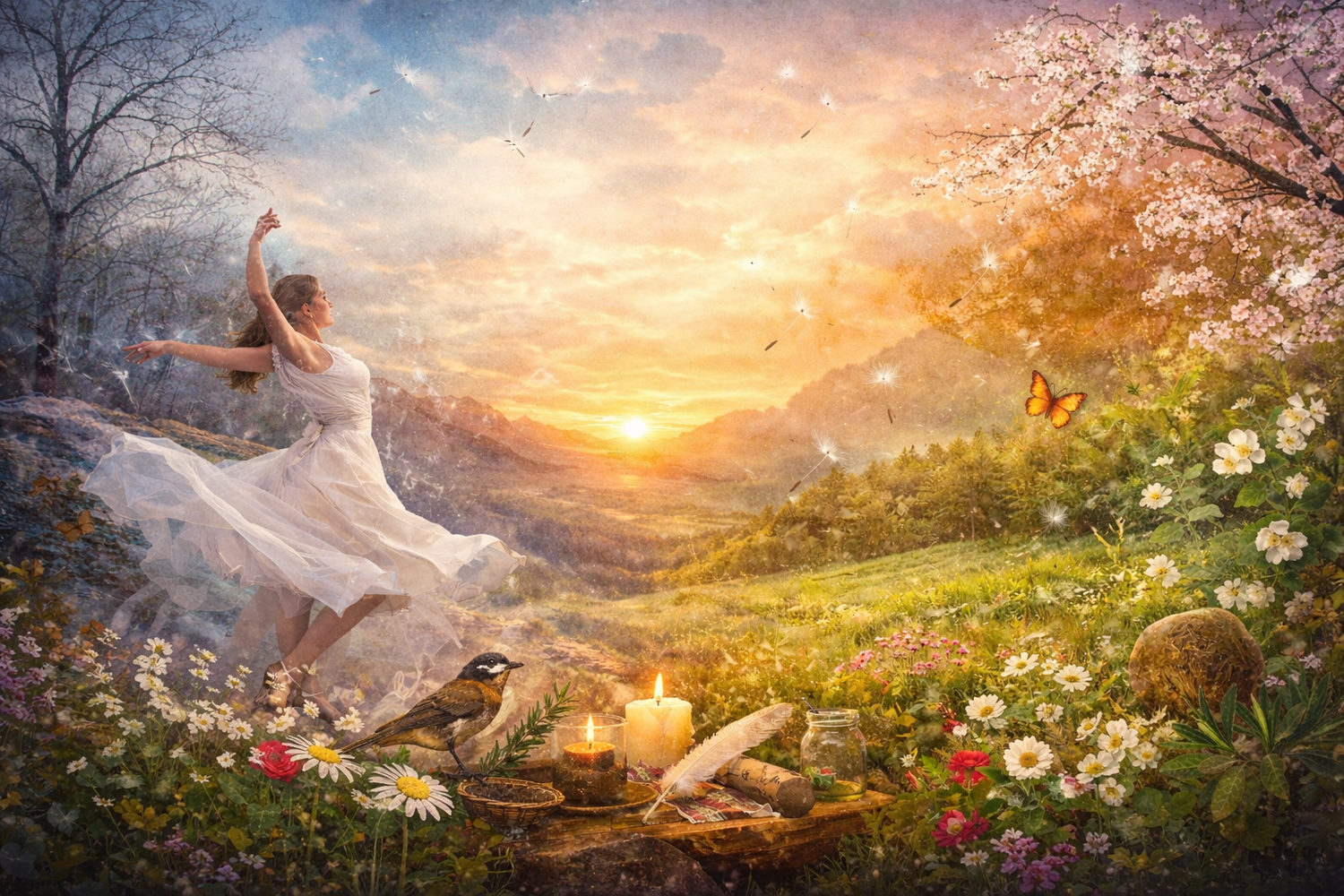 The Spring Equinox and the Power of Life Transitions: How to Move Through Change with Grace