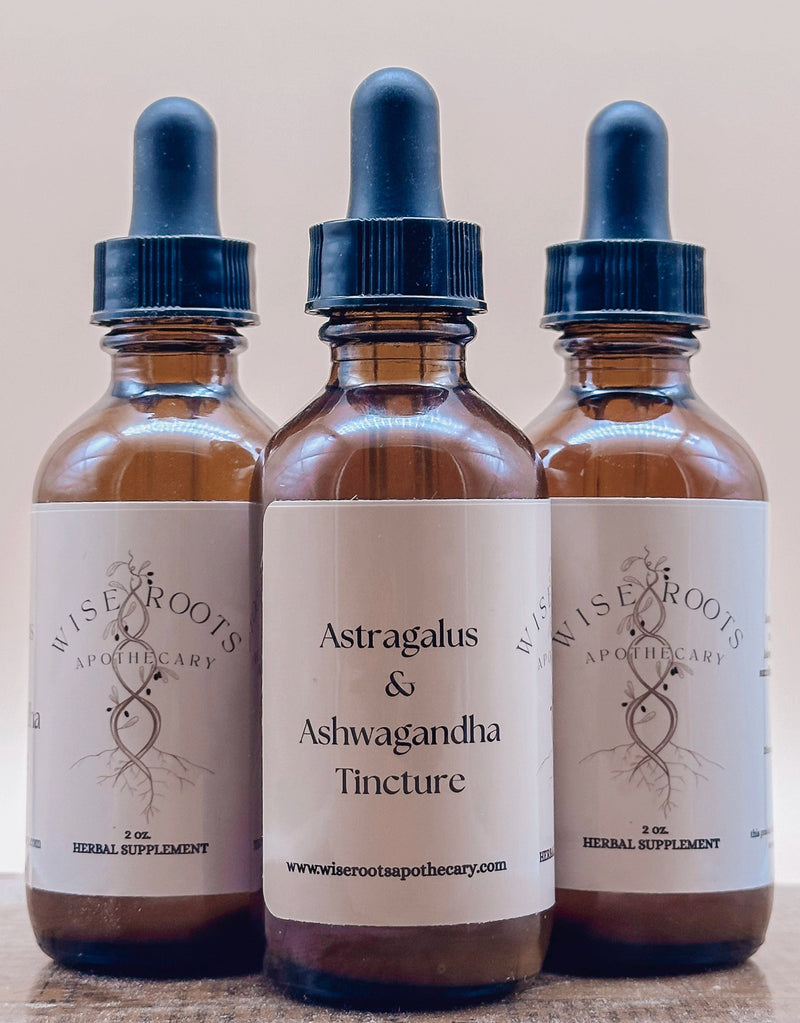 Astragalus and Ashwagandha Extract Tinctures