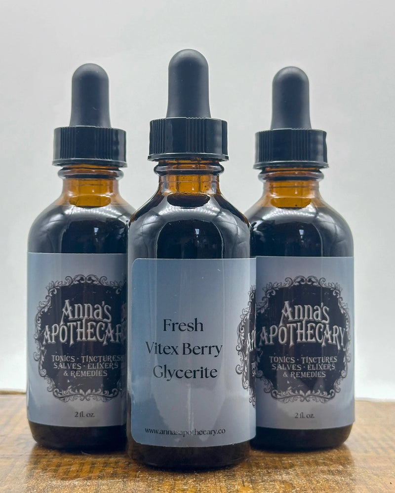 Fresh Vitex Glycerite Tinctures