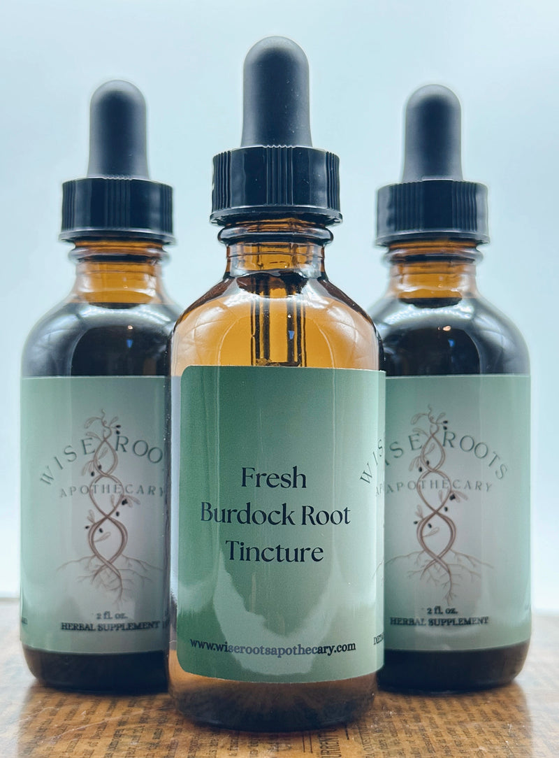 Fresh Burdock Root Tincture