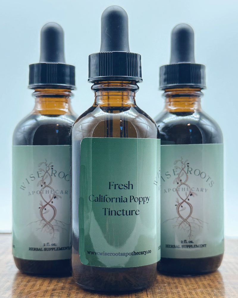 Fresh California Poppy Tincture