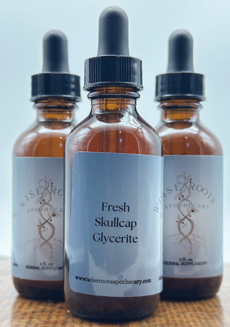 Fresh Skullcap Glycerite