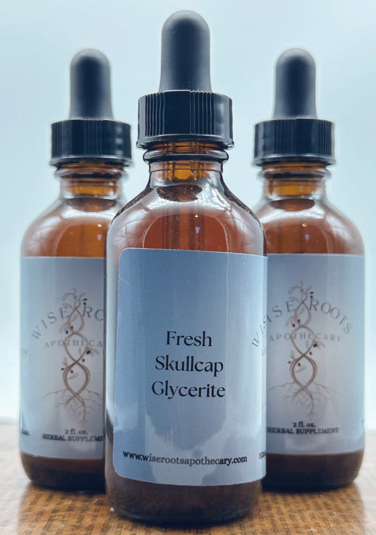 Fresh Skullcap Glycerite
