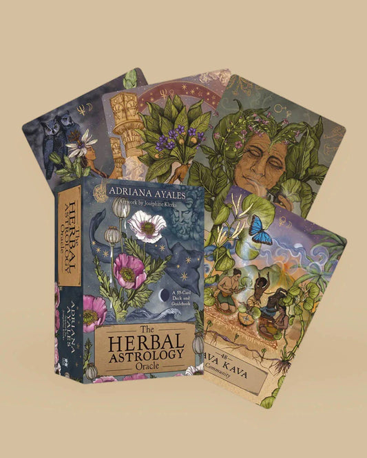 HERBAL ASTROLOGY Oracle | 55 - Card Deck + Guidebook Home & Spirit