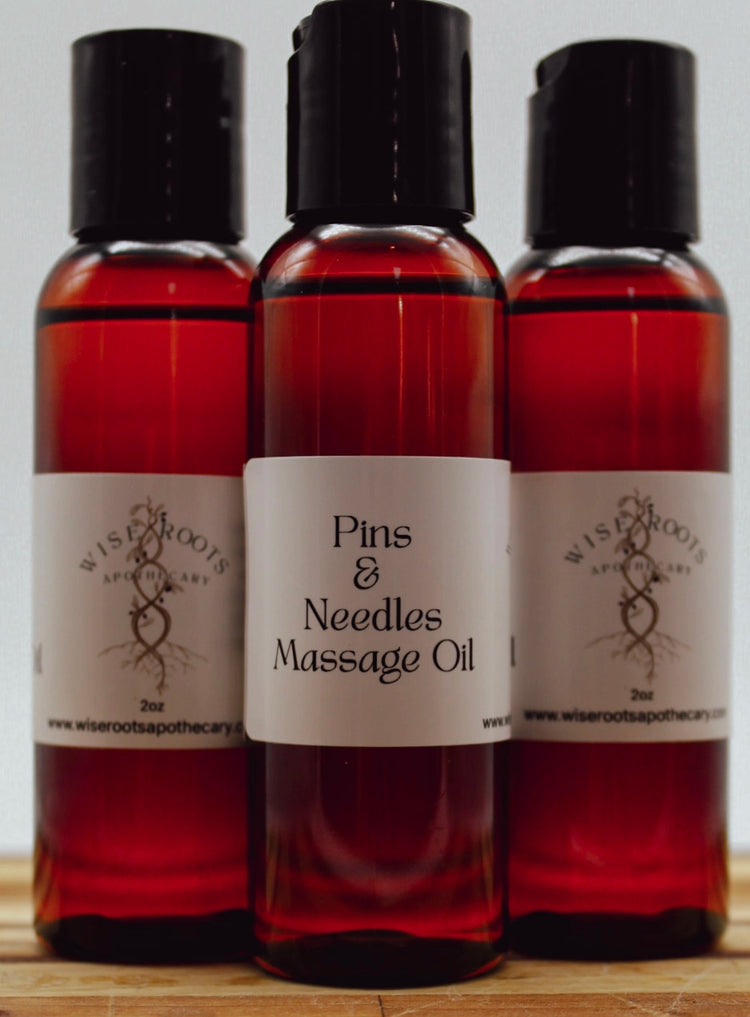 Pins and Needles Massage Oil