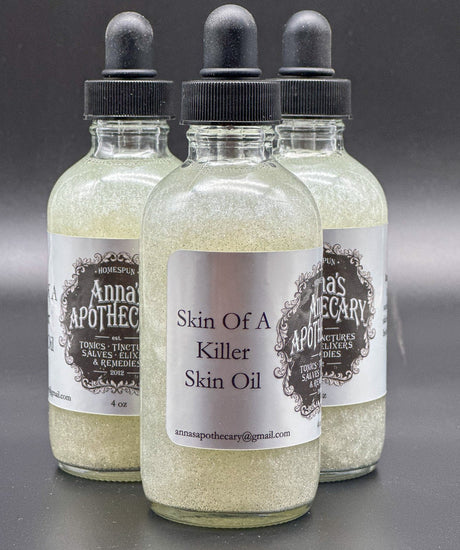 Skin Of A Killer Body Oil Organic Skin Care
